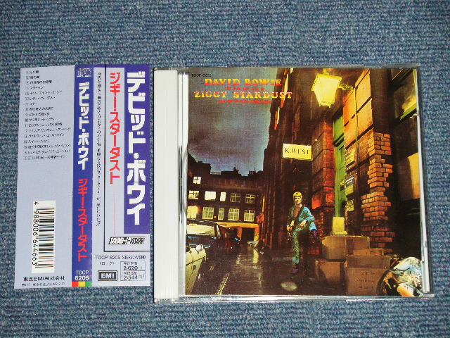 Photo1: DAVID BOWIE デビッド・ボウイ - ZIGGY STARDUST ジギー・スターダスト ( MINT-/MINT) / 1990  JAPAN Used CD with OBI 
