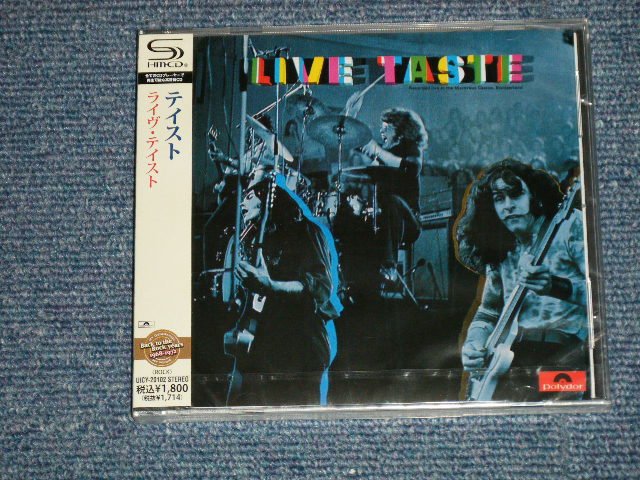 Photo1: TASTE (Rory Gallagher) - LIVE TASTE (SEALED) / 2011 JAPAN SHMCD "Brand New Sealed" CD 