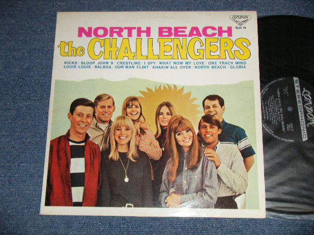 Photo1: THE CHALLENGERS - NORTH BEACH (Ex++/MINT- EDSP) / 1966 JAPAN ONLY Jacket ORIGINAL STEREO Used LP 