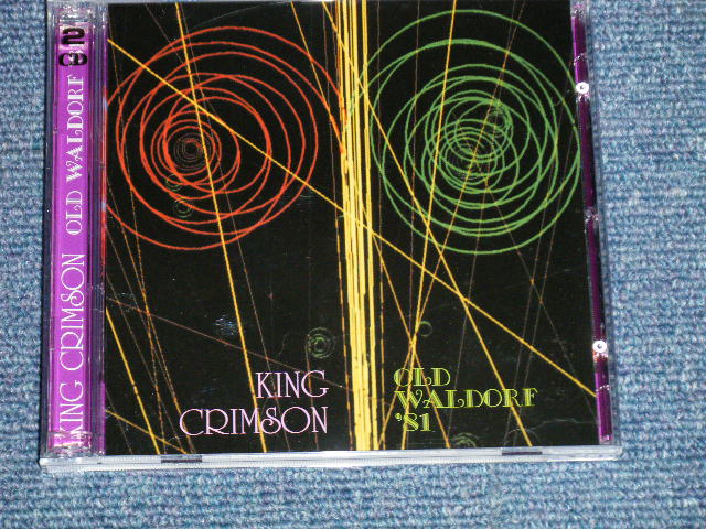 Photo1: KING CRIMSON - OLD WALDORF '81  (NEW)  /  2001 COLLECTOR'S (BOOT)  "BRAND NEW" 2-CD 