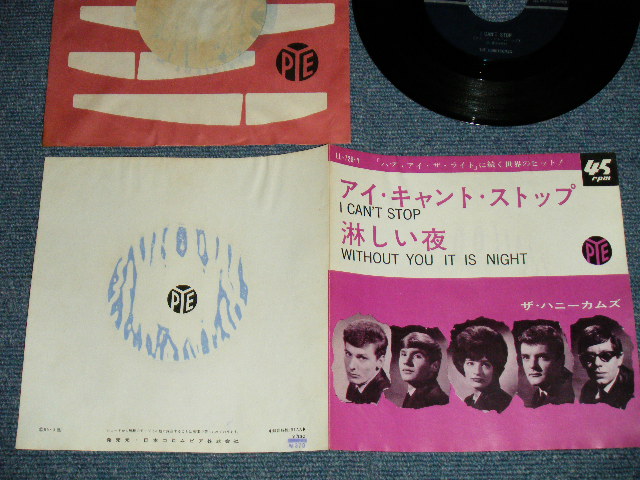 Photo1: The HONEYCOMBS ザ・ハニーカムズ  - A)I CAN'T STOP アイ・キャンと・ストップ B)WITHOUT YOU IT IS NIGHT 淋しい夜 (VG++/Ex++)/ 1965 JAPAN ORIGINAL Used 7" Single 