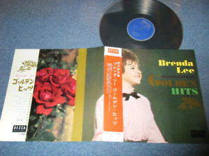 Photo1: BRENDA LEE ブレンダ・リー - GOLDEN HITS ( Ex+++/MINT- )   /  1960's   JAPAN ORIGINAL  Used 12" LP  With OBI EDSP