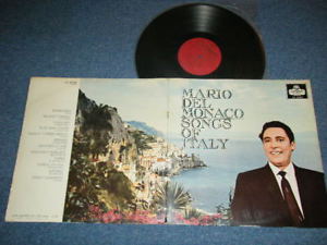 Photo1: MARIO DEL MONACO 　マリオ・デル・モナコ- SONGS OF ITALY イタリア民謡集 (Ex++/Ex+++) / 1962 Japan Original Used LP 