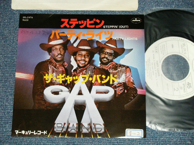 Photo1: THE GAP BAND - STEPPIN'(OUT) : PARTY LIGHTS (Ex+/MINT-  STOFC, WOFC)/ 1979  JAPAN ORIGINAL "WHITE LABEL PROMO" Used 7"45 Single