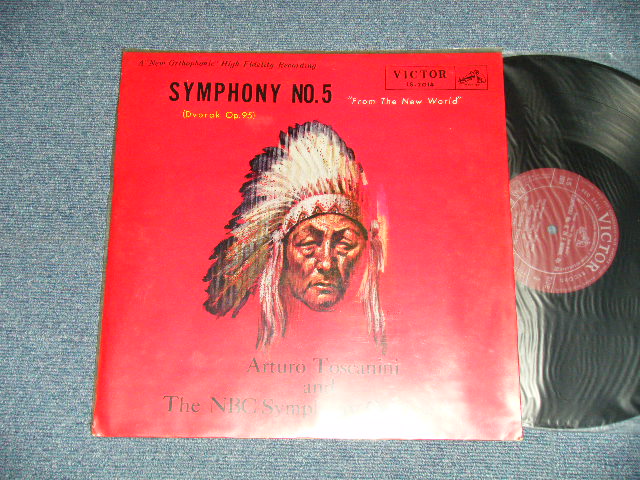Photo1: Arturo Toscanini and The NBC Symphony Orchestra - Dvorsak Op.95 SYMPHONY NO.5 "From The New World" / 1950's JAPAN ORIGINAL Used  LP