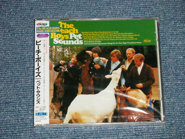 Photo1: THE BEACH BOYS -  PET SOUNDS ( Original Album + Bonus Tracks )  (SEALED)  / 1997 JAPAN  ORIGINAL "BRAND NEW SEALED" CD with OBI