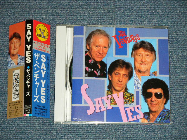 Photo1: THE VENTURES -  SAY YES (MINT/MINT) / 1992 JAPAN ONLY ORIGINAL Used  CD with OBI