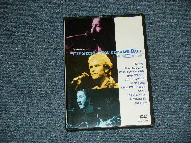 Photo1: V.A. Various Omnibus - THE SECRET POLICEMAN'S BALL MUSIC EDITION  シークレット・ポリスマンズ・ベスト・ライヴ (MINT-/MINT) / 2003 JAPAN Used DVD 