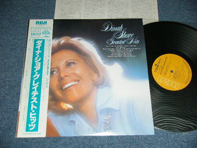 Photo1: DINAH SHORE ダイナ・ショア - GREATEST HITS (Ex++/MINT-)/  1960's Japan Original Red Vinyl Wax Used LP 