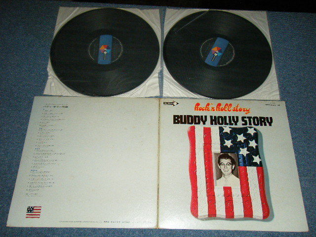 Photo1: BUDDY HOLLY - BUDDY HOLLY STORY (Ex+/Ex+++ EDSP) /  1970's JAPAN Used 2-LP 