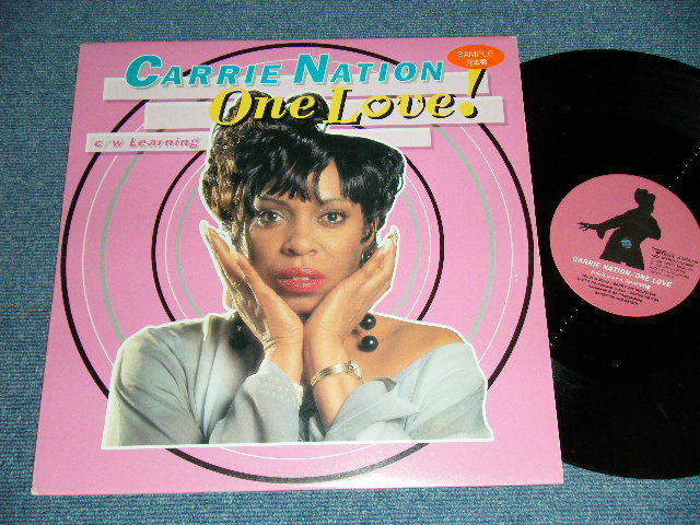 Photo1: CARRIE NATION -  ONE LOVE ( Ex+++/MINT-)   / 1995 JAPAN ORIGINAL "PROMO"  Used 12" Single