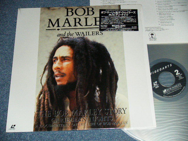 Photo1: BOB MARLEY  - THE BOB MARLEY STORY  (MINT-/MINT)  / 1988 JAPAN ORIGINAL Used  LASER DISC  with OBI 