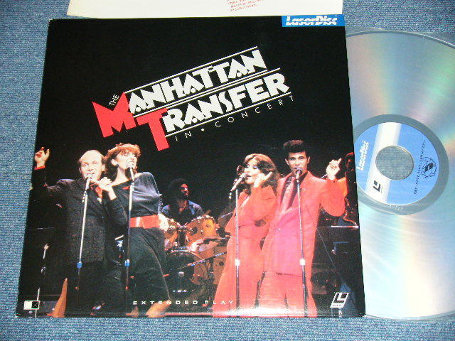 Photo1: MANHATTAN TRANSFER -  IN CONCERT (MINT-/MINT)  / 1988 JAPAN ORIGINAL Used  LASER DISC   