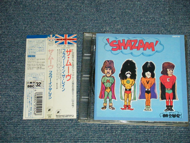 Photo1: The MOVE - SHAZAM : FLOWER IN THE RAIN フラワー・イン・ザ・レイン (2 in 1)  (MINT-/MINT) / 1989 JAPAN ORIGINAL Used CD with OBI 