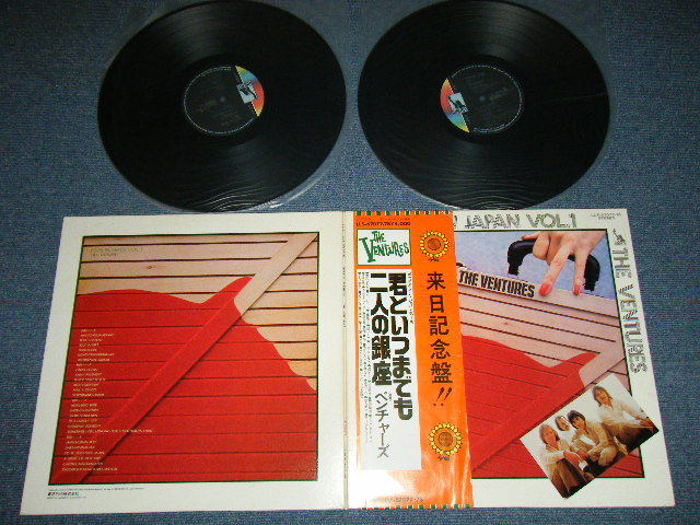 Photo1: THE VENTURES ベンチャーズ　ヴェンチャーズ -  POPS IN JAPAN VOL.1( Ex++/MINT)  / 1976 JAPAN ORIGINAL used 2-LP's with OBI1