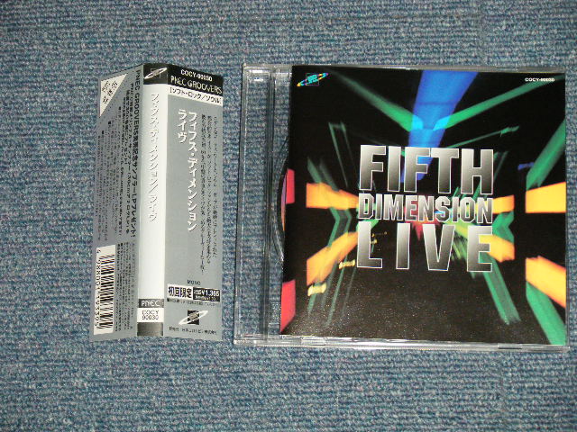 Photo1: FIFTH DIMENSION  - LIVE  (MINT/MINT) / 1998 JAPAN ORIGINAL Used CD with OBI 
