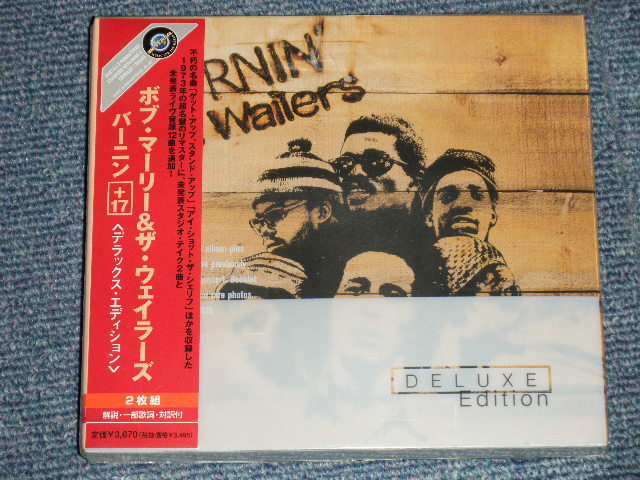 Photo1: BOB MARLEY ボブ・マーリー - BURNIN' ~DELUXE EDITION  バーニン〜デラックス・エディション Limited Edition  (SEALED)  2004  JAPAN ORIGINAL OBI & LINER + USA PRESS "BRAND NEW SEALED"  2-CD  with OBI 