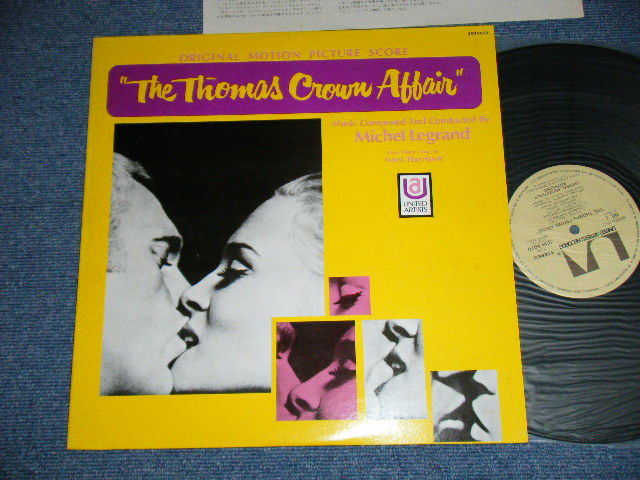 Photo1: ost  MICHEL LEGRAND - 華麗なる賭け THE THOMAS CROWN AFFAIR   (Original Motion Picture Score)(Ex+++/MINT-)  / 1975  JAPAN REISSUE Used LP  reissue