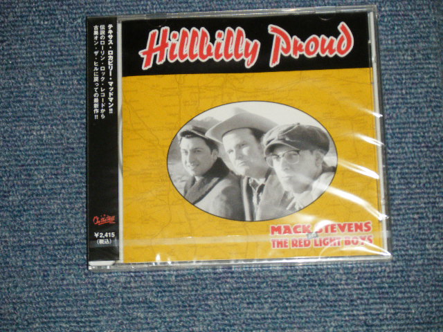 Photo1: MACK STEVENS & THE RED LIGHT BOYS - HILLBILLY PROUD (SEALED) /JAPAN Original "BRAND NEW SEALED"  CD with OBI 
