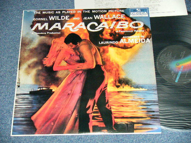 Photo1: ost  LAURINDO ALMEIDA - MARACAIBO  (Original Motion Picture Score)(Ex++/MINT-)  / Japan 1975 REISSUE Used  LP 