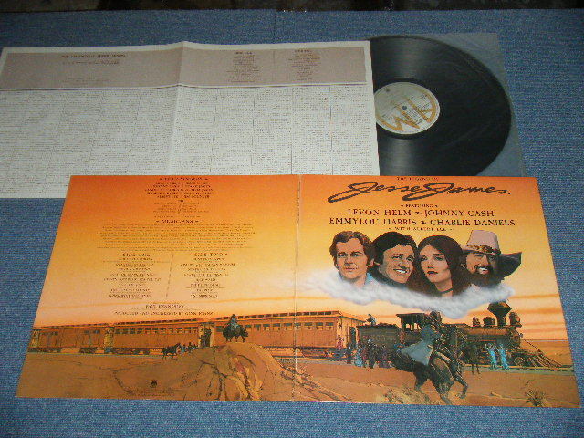 Photo1: ost （EMMYLOU HARRIS JOHNNY CASH ALBERT LEE +) - THE LEGEND OF JESSE JAMES Japan '80 LP (Original Motion Picture Score)(Ex+++/MINT-)  / Japan 1980 ORIGINAL Used  LP 