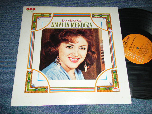 Photo1: AMALIA MENDOZA アマリア・メンド - サ- LO MEJOR DE メキシコの涙(Mexican Latin Vocal )(Ex++/MINT-) /  Japan 1975LP Mexican Latin Vocal