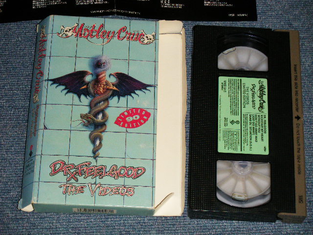 Photo1: MOTLEY CRUE モトリー・クルー - DR. FEELGOOD  (Ex/MINT) / 1991 JAPAN Used VIDEO 