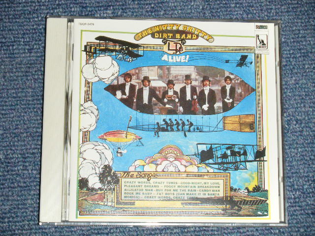 Photo1: The NITTY GRITTY DIRT BAND ニッティ・グリッティ・ダート・バンド- ALIVE! . (MINT-/MINT)  / 1998 JAPAN ORIGINAL Used CD 