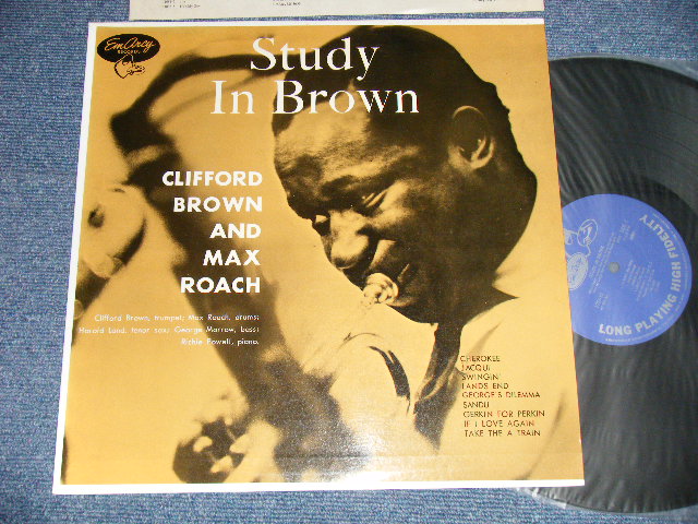 Photo1: CLIFFORD BROWN and MAX ROACHクリフォード・ブラウン　マックス・ローチ - STUDY IN BROWN ( Ex+++/MINT ) / 1983 Version JAPAN  Used  LP