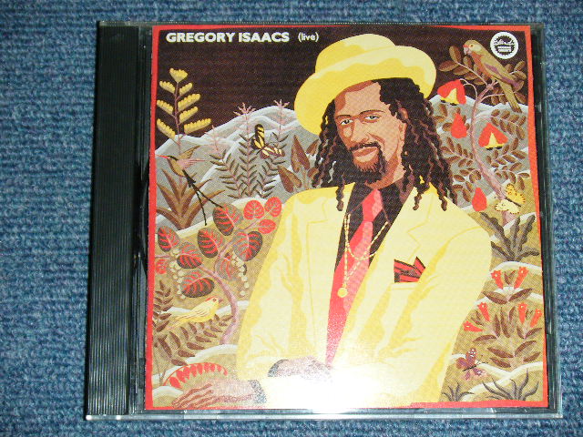 Photo1: GREGORY ISAACS グレゴリー・アイザックス - GREGORY ISAACS LIVE (MINT-/MINT) /1995 JAPAN ORIGINAL Used CD 