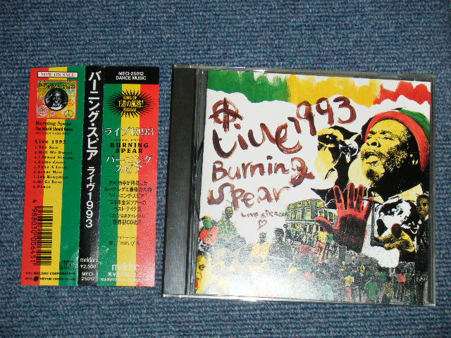 Photo1: BURNING SPEAR  バーニング・スピア - LIVE 1993   (MINT-/MINT)  / 1994  JAPAN ORIGINAL Used  CD  with OBI 