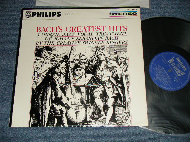 Photo1: SWINGLE SINGERS - BACH'S GREATEST : A UNIQUE JAZZ VOCAL TREATMENT OF JOHANN SEBASTIAN BACH BY THE CREATIVE SWINGLE SINGERS  (EX++/MINT-)  / 1960's JAPAN ORIGINAL  Used LP 