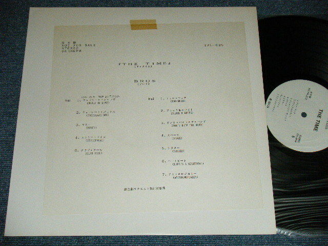 Photo1: BROS.- THE TIME  (MINT-/MINT-) / 1989 JAPAN ORIGINAL  "PROMO ONLY" Used LP  with OBI