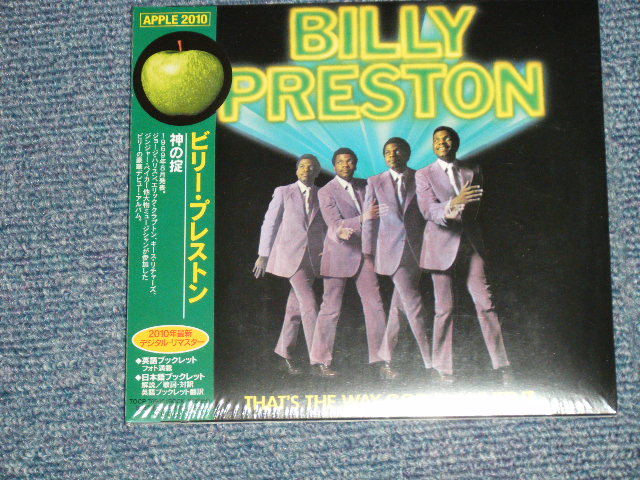 Photo1: BILLY PRESTON ビリー・プレストン - THAT'S THE WAY GOD PLANNED IT 神の掟  (SEALED) /  2010  JAPAN ORIGINAL Mini-LP Paper Sleeve 紙ジャケ "BRAND NEW SEALED" CD 