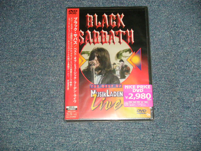 Photo1: BLACK SABATTH ブラック・サバス - THE BEST OF MUSIC LADENLIVE  ベスト・オブ・ミュージック・ラーデン・ライヴ   (SEALED) / 2003 JAPAN  "BRAND NEW SEALED" DVD  