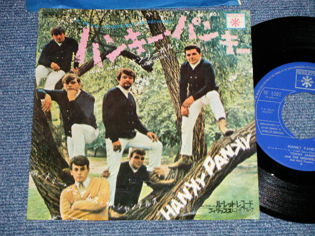 Photo1: TOMMY JAMES AND THE SHONDELLS トミー・ジェイムスとシャンデルス - A) HANKY PANKY ハンキー・パンキー Ｂ) THUNDERBOLT サンダーボルト (Ex+/Ex+) / 1966 JAPAN ORIGINAL Used 7" 45's Single 