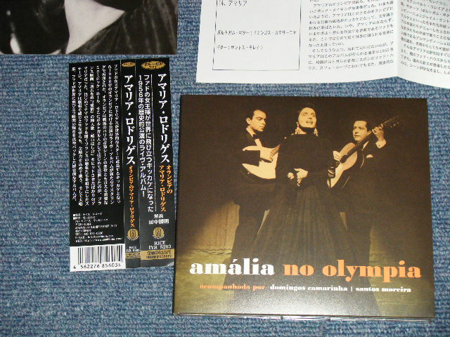 Photo1: Amalia Rodrigues アマリア・ロドリゲス - No Olympia オランピアのアマリア・ロドリゲス (mint/mint)  / 2011 Import + JAPAN Obi&Linner Used CD with OBI