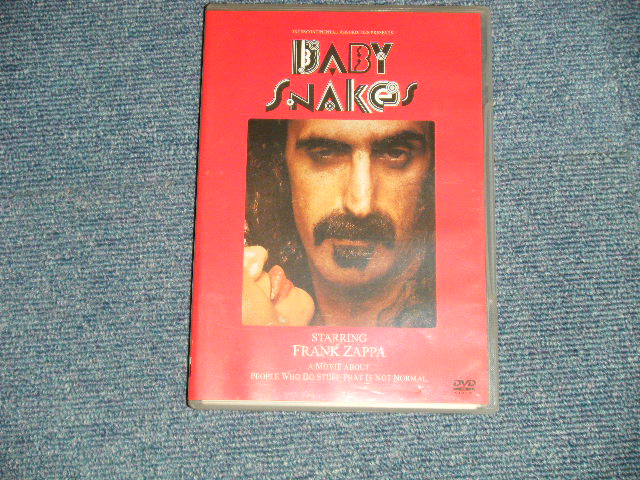 Photo1: Movie 洋画  FRANK ZAPPA - BABY SNAKES  ベイビー・スネイクス  (MINT-/MINT) / 2005 JAPAN ORIGINAL  Used DVD 