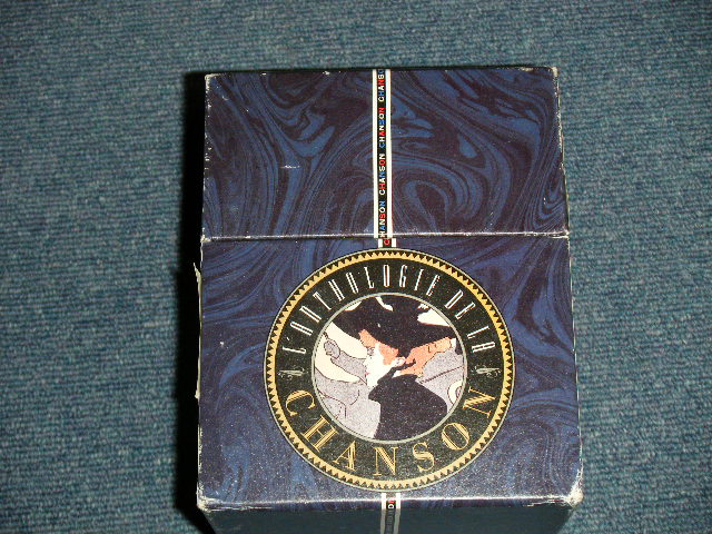 Photo1: V.A. OMNIBUS - 　シャンソン名曲大事典 (Ex++, MINT-/MINT) / 1990 JAPAN ORIGINAL Used 10-CD's Box set with BOOKLET