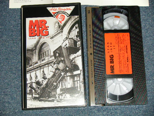 Photo1:  MR.BIG - LEAN INTO IT リーン・イントゥ・イット  (MINT-/MINT) / 1991  JAPAN Used VIDEO 