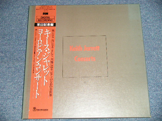 Photo1: KEITH JARRETTE キース・ジャレット -  CONCERT ヨーロピアン・コンサート ( Ex+++, Ex++/MINT) ) / 1982 Japan ORIGINAL Used  3-LP's Box set with OBI + 16 Pictures
