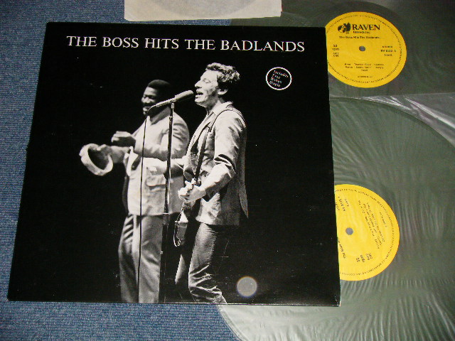 Photo1: BRUCE SPRINGSTEEN - THE BOSS HITS THE BADLANDS : with BONUS Single (Ex++/MINT-)  / 1981 "BOOT/COLLECTOR'S" US AMERICA ORIGINAL "COLOR Wax Vinyl" Used 2-LP's with Single 