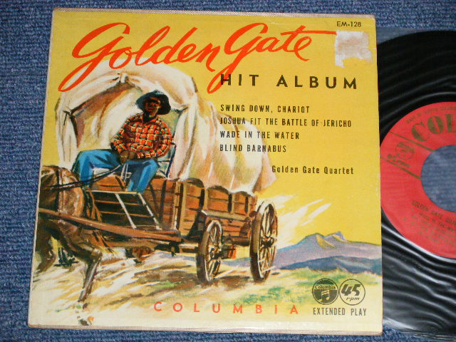 Photo1: GOLDEN GATE QUARTET ゴルデン・ゲイト・カルテット - HIT ALBUM  ヒット・アルバム (Ex/Ex++)  / JAPAN ORIGINAL Used 7" 33 rpm EP