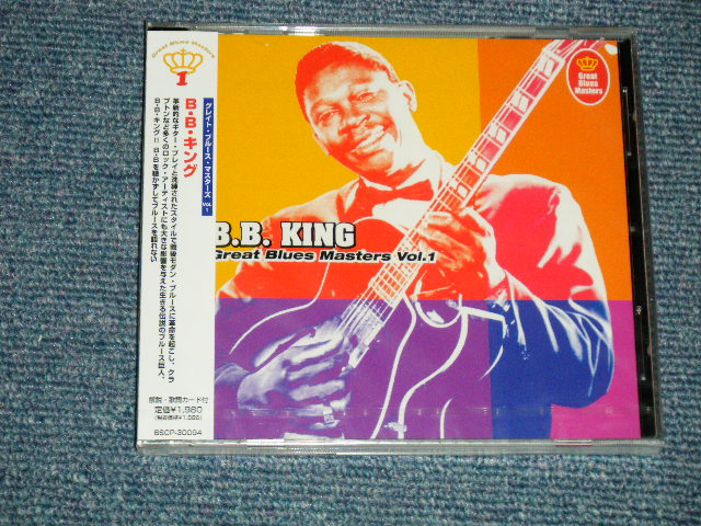 Photo1: B. B. KING B.B.キング    - GREAT BLUES MASTERS VOL.1 グレイト・ブルース・マスターズ  VOL.1 (SEALED)　/ 2006 JAPAN  ORIGINAL ”BRAND NEW SEALED" CD 