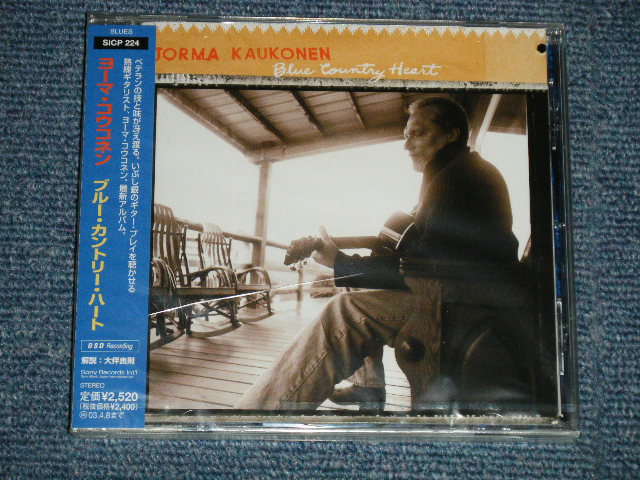 Photo1: JORMA KAUKONEN ヨーマ・コウコネン - Blue Country Heart ブルー・カントリー・ハート  (SEALED)　/ 2002 JAPAN  ORIGINAL ”BRAND NEW SEALED" CD 