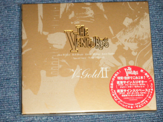 Photo1: THE VENTURES ベンチャーズ -  V-GOLD II (SEALED) / 2000 JAPAN ORIGINAL "BRAND NEW SEALED" CD with OBI