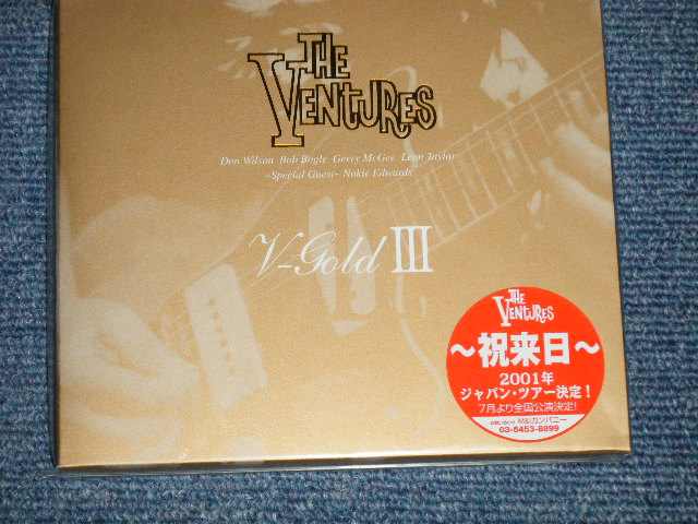Photo1: THE VENTURES ベンチャーズ -  V-GOLD III(SEALED) / 2001 JAPAN ORIGINAL "BRAND NEW SEALED" CD with OBI