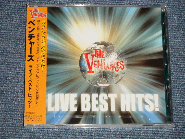 Photo1: THE VENTURES ベンチャーズ - LIVE BEST HITS! (SEALED) / 2005  JAPAN ORIGINAL "BRAND NEW SEALED" CD with OBI