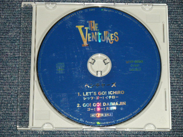 Photo1: THE VENTURES ベンチャーズ - レッツゴー・イチロー / ゴーゴー大魔神 (SEALED) / 2001  JAPAN ORIGINAL "PROMO ONLY"  Used Maxi CD with OBI