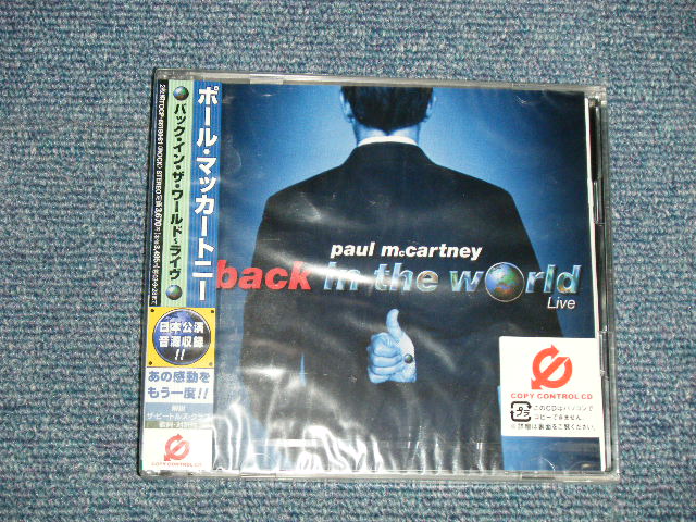 Photo1: PAUL McCARTNEYポール・マッカートニー The BEATLES - BACK IN THE WORLD LIVE (SEALED) / 2003 JAPAN ORIGINAL "BRAND NEW SEALED" CD With OBI 